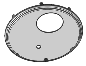 Piastra del sedile isolante