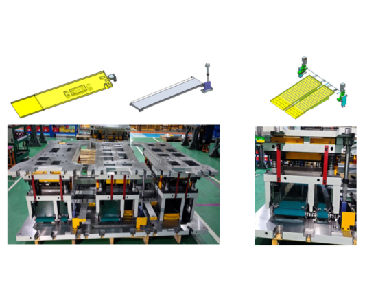 Automated In-Die Scrap Ejection technology Tecnologia automatizzata di espulsione degli scarti nello stampo